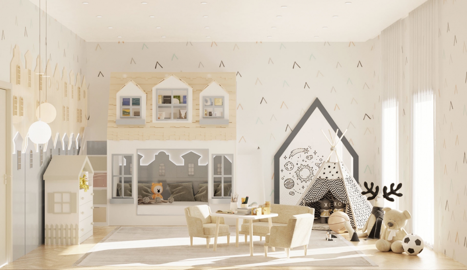 Tema Çocuk Odası Projesi